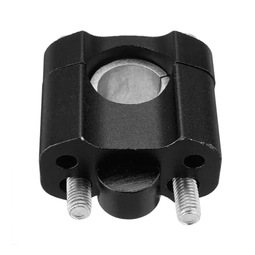 Pontet de guidon moto 22 mm 28 mm noir idéal pour les longues balades et le trail