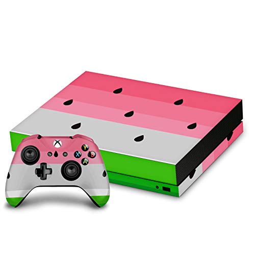 Autocollant Xbox One X Pastèque Vinyle pour Personnaliser Votre Salon Gaming