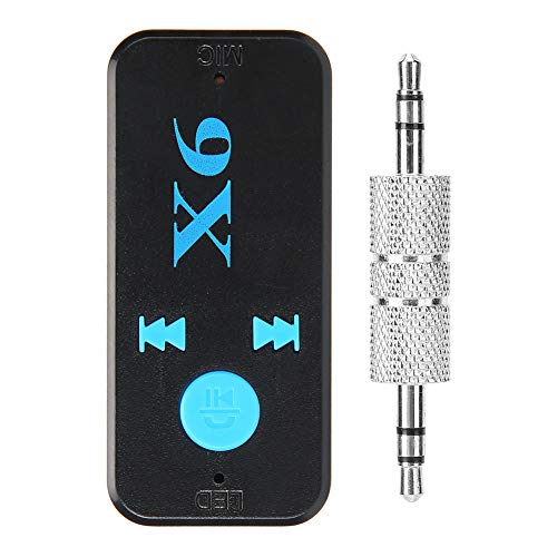 Receptor de áudio Bluetooth X6 para carro, adaptador Bluetooth para carro, cartão de armazenamento c