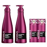 【セット】NEXXUS(ネクサス) カラーフィックスリペア シャンプー＋コンディショナー(トリートメント) ポンプペア 各400g おまけ付き