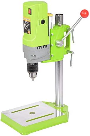Mini Bench Drill Press Stand, 710W Portable Drill Workbench, DIY Metal Drilling Repair Tool Expanding Drilling Machine Chuck 1-13mm