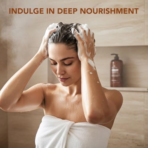 Image of Botanic Hearth Argan Shampoo, Hydrating & Volumizing, Sulfate & Paraben Free, All Hair Types & Color Treated Hair, Men and Women 16 fl oz