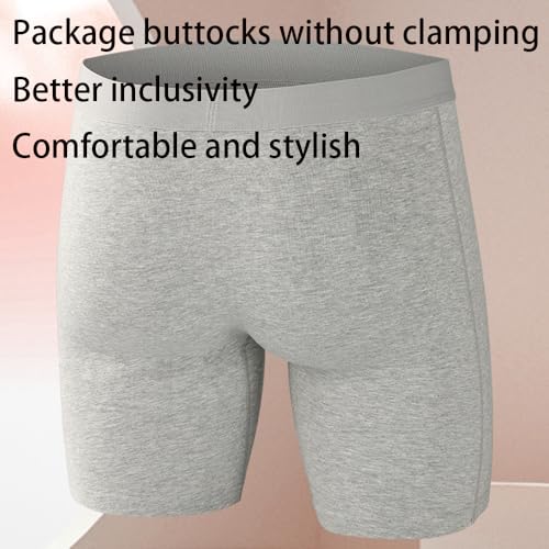 HUIQINGLI Men's Ultra-Absorbent Incontinence Boxer Briefs, Reusable Cotton Boxer Brief, Leak Proof Washable3