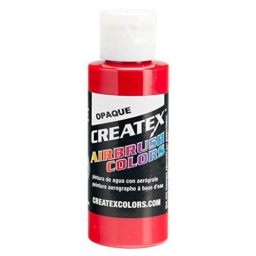 1 QT (32 oz.) of Opaque Red #5210 CREATEX AIRBRUSH COLORS Hobby Craft Art PAINT