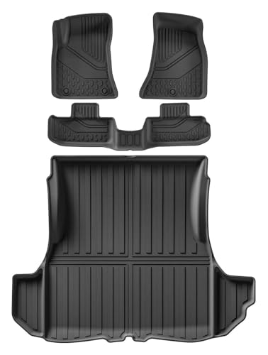 Tapis de sol auto TPE anti-saleté Dodge Challenger RWD contre l'usure