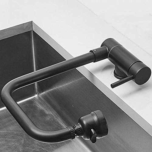 Robinet de cuisine pliable pour fenêtre basse avec buse 3 modes anti-éclaboussures - 6