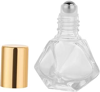 FOMIYES 5pcs Roll-on Bottles Makeup Bottle Essential Oil Roller