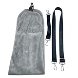 Almohada de cuello de viaje - Almohada rellena en forma de U con bolsa de almacenamiento recargable | Cómodo reposacabezas, funda de almohada plegable para ropa para avión, coche, sofá, dormitorio