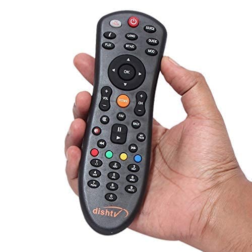 Image of Remote Compatible with Dish TV Set Top Box Remote Control Compatible with All Dish TV SD /HD DTH with, Recording Set Top Box -Old Remote Must be Exactly Same