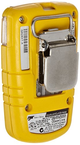 BW Technologies BWC2-M BW Clip Single Gas CO Monitor, 35/200, Yellow, Standard - Thumbnail 2