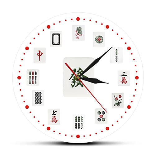 Reloj de pared silencioso de acrílico redondo 12 pulg miniatura 1