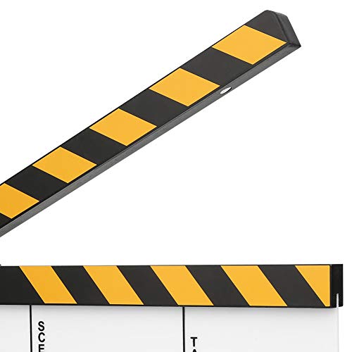 Panneau de clap de film acrylique pour synchroniser son et image - 7