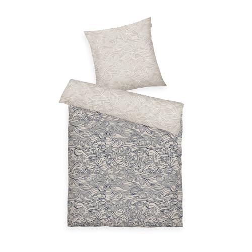 Linge de lit en percale de coton doux avec fermeture éclair