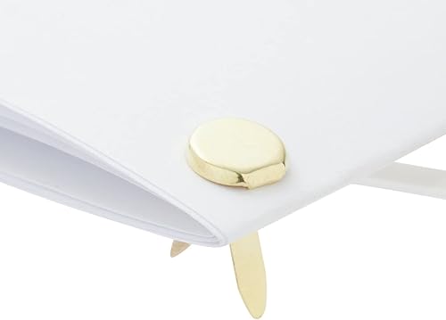 Miniatura 7 de Juvale Mini soportes de papel de cabeza plana para manualidades, 500 piezas, 5 tamaños (0.37-1 pulgadas), pines partidos de latón dorado,