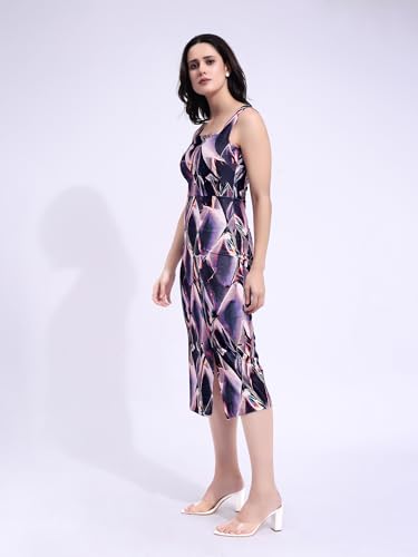Image of PURVAJA Women's Bodycon Midi Dress