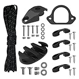 EDSRDPLT 2005 Kayak Anchor Trolley Kit Mounting Hardware for Kayak Canoe Boats Water Sports