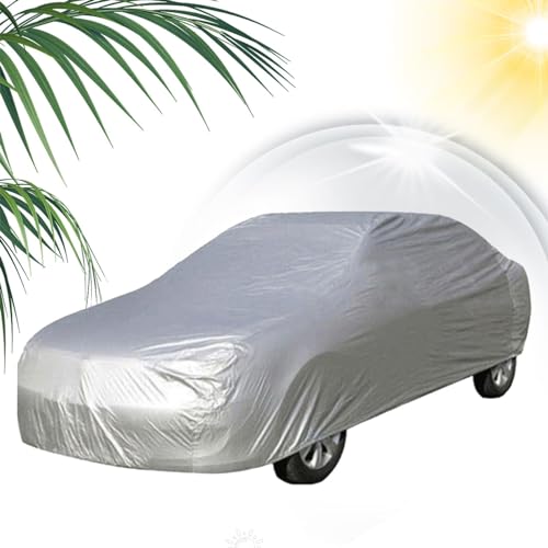Funda para Coche Exterior, Funda para Coche Impermeable A Prueba De Polvo Anti-UV, Funda Auto para Interiores con Uso Polivalente, Cubiertas para Todo Tipo De Clima