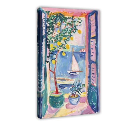 Poster Matisse fenêtre ouverte pour créer une ambiance chambre chaleureuse