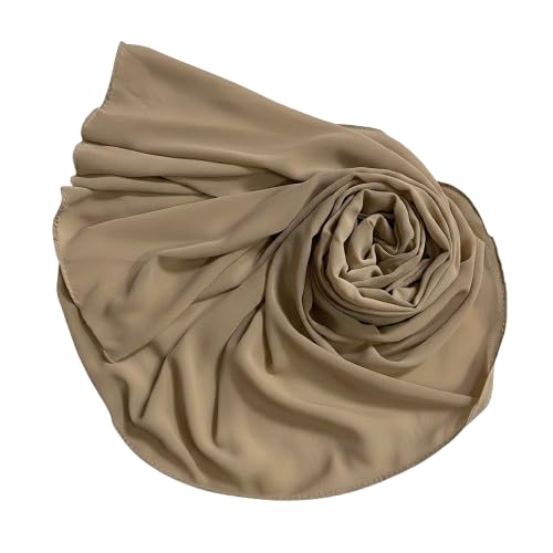 BEIGE PREMIUM GEORGETTE STOLE-image-36