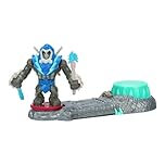 Legends of Akedo Ninja Bosses, Cyber Blade, 3" Tall Battling Action Figure with 360˚ Blade Defense and Attack Spin Action, Double Defense Armor That Pops Off When Struck, 4 Ninja Bosses to Collect