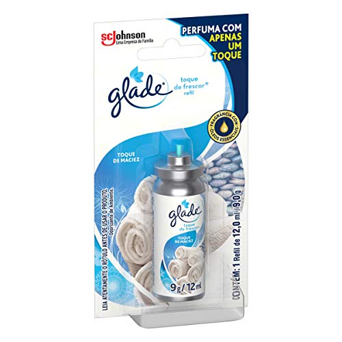 Desodorizador Glade Toque de Frescor Refil Toque de Maciez 12ml