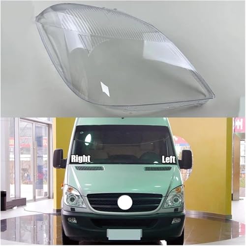 Couvercle de phare pour Benz Sprinter 2008-2012 vitre transparent avant gauche droite - 4