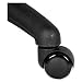 Alera ALECASTERST2 2 in. B Stem Dual Wheel Hooded Casters - Black (5/Set)