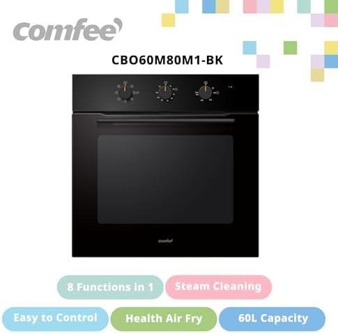 COMFEE' CBO60M80M1-BK 60L Air Fry Installed ovens, Black - View 4