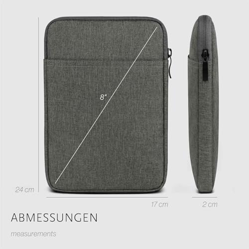 Protégez votre iPad Mini 1 2012 avec l'étui moex zippé anti-rayures pour tablette