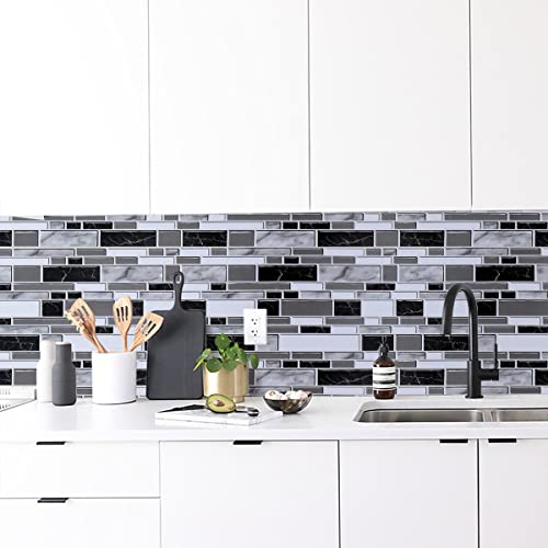 Livebor Kitchen Wallpaper Peel And Stick Backsplash Wallpaper 11.8Inch X 590.5Inch Bathroom Wallpaper Tile Contact Paper Kitchen Backsplash Countertop Contact Paper Waterproof Removable Wallpaper #TOP4