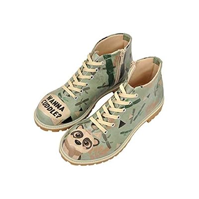 DOGO Personalize Your Life - Printed Shortcut Boots - Vegan, Handmade and Environmentally Friendly - Breathable Design