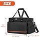 Trunab DJ Tasche mit Verstellbaren Unterteilungen, DJ Mixer Tasche, Organizer Tasche für DJ Gear, Musik Equipment und Zubehör