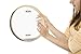 Nino Percussion NINO35 12-Inch Sea Drum with Synthetic Head, Natural Finish