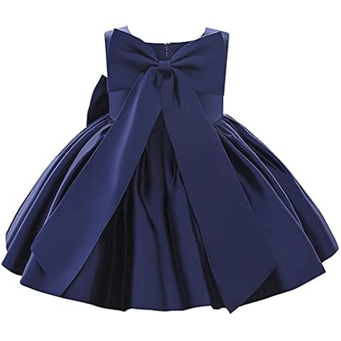 IBTOM CASTLE Flower Girls Satin Dress Cover