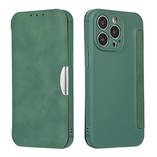 Étui magnétique iPhone 11 antichoc protection intégrale en cuir avec porte-carte