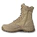 Produktbild LUDEY Militärstiefel Herren Gemütlich Einsatzstiefel Kampfstiefel Wasserdichte Beige Tactical Boots Armeestiefel mit seitlichem YKK-Reißverschluss Modell-928-42.5EU