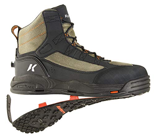 Product Image 9: Korkers Greenback Wading Boots - Packed with The Essentials - Includes Interchangeable Kling-On & Studded Kling-On Soles - Size 10