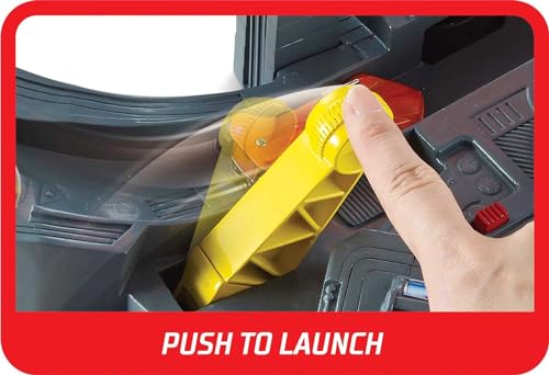 Hot Wheels Toy Car Track Set Spin Storm, 3 Intersections for Crashing & Motorized Booster, 1:64 Scale Car (Amazon Exclusive) - Image 6