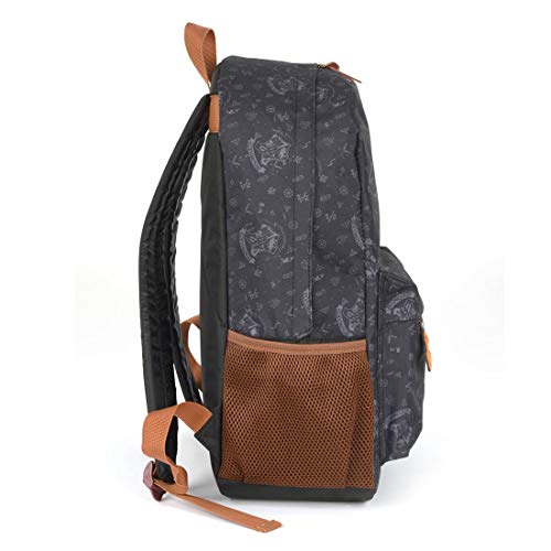 Mochila de Costas, Harry Potter, Grande, Cinza Escuro, Luxcel