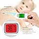 Reer Digitales Fieberthermometer ColourTemp für Babys mit großem Display und farbigem Fieber-Warner, 1 Stück (1er Pack)