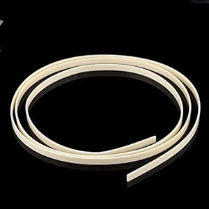 Musiclily Kunststof Gitaar Binding 1650x7x1,5mm, Ivoor