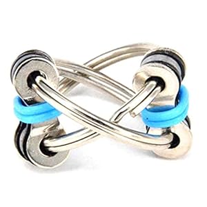 Decompressie Ketting Fidget Hand Spinner Vinger Speelgoed Metalen Vent Speelgoed Fiets Ketting Sleutelhanger Fidget…
