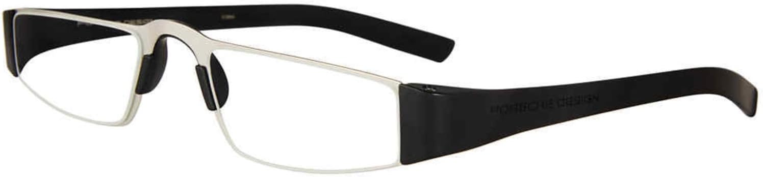 Porsche Design P8801 Iconic Reading glasses (B - Black, Red, 3, multiplier_x)