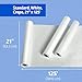 Medline Medical Exam Table Paper, Crepe Table Paper, 21 inches x 125 feet, Case of 12 Rolls