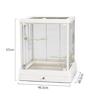 ガラス製　オウム Amazon | 鳥かご 鳥 ケージ 鳥籠 金属鳥かご強化ガラス鳥飛行