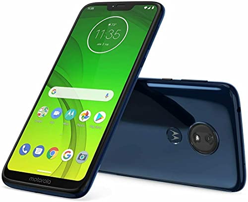 Motorola Moto G7 Supra XT1155-5 Marine Blue 6.2' 4G LTE (Cricket) Smartphone (Renewed)