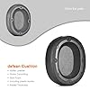 defean SE7 Earpads Ear Cushions Replacement Cover Compatible with COWIN SE7 / SE7 PRO Headphones,High-Density Noise Cancelling Foam,Softer Leather,Added Thickness #4