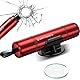 YIFLorine TANG Sicherer Hammer Glasbrecher,2 In 1 Gurtschneider Notfallhammer Hammerdex Glasbrecher Safety Nothammer Auto Notfallhammer Auto mit Gurtschneider fürs Auto,Bus,Emergency Hammerdex(Rot)