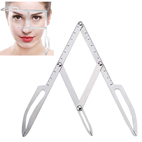 Preisvergleich Produktbild Pinkiou Eyebrow Balance Divider Lineal Microblading Ratio Messwerkzeug für Augenbrauenmessung