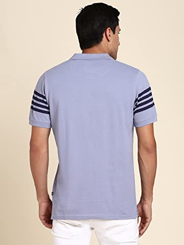 Image of Dennis Lingo Men Cotton Slim Fit Polo Half Sleeve T-Shirt